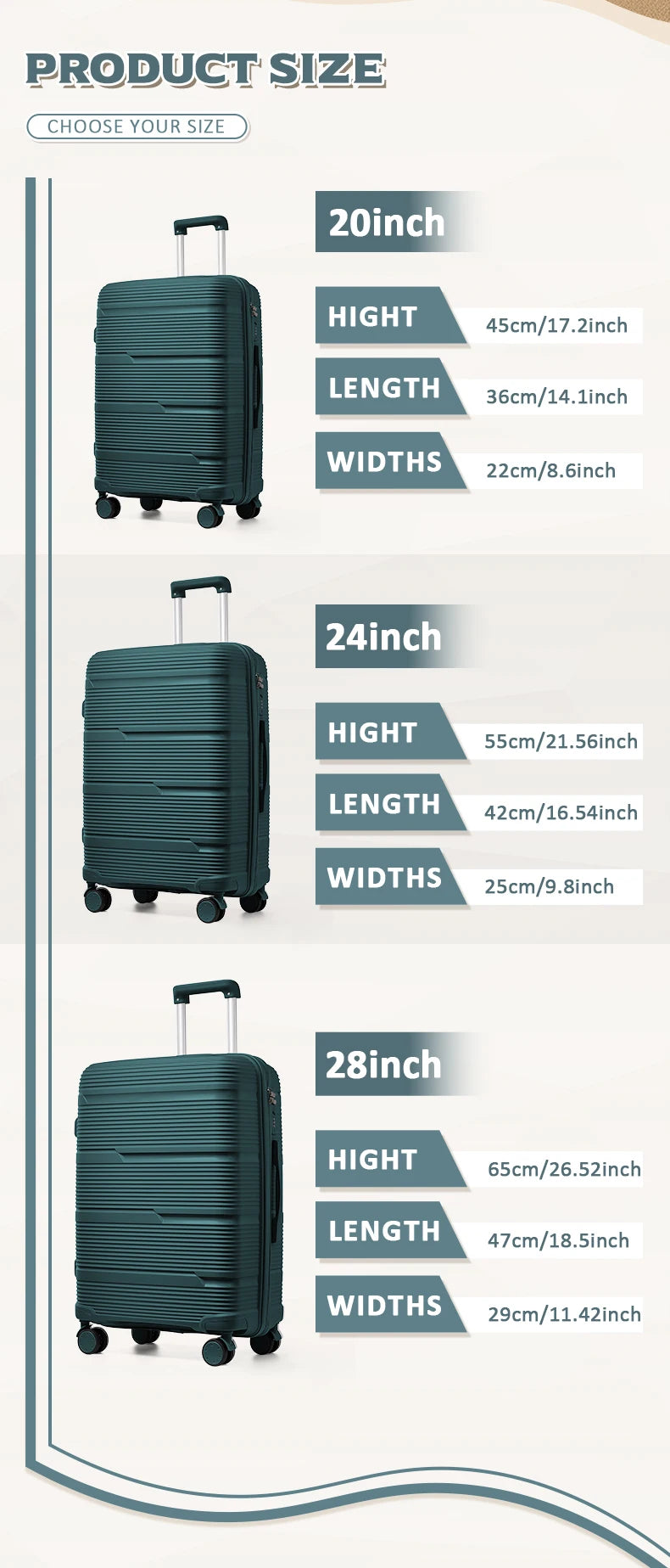 2024 New Design Travel Suitcase